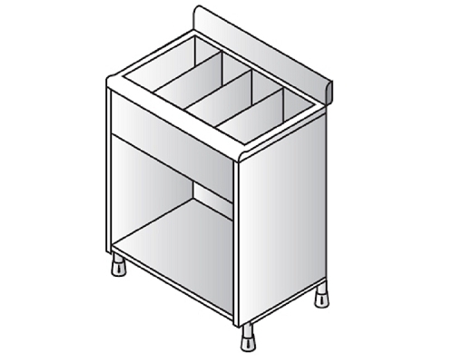 IMC Bartender Ice Chest without Covers 800mm - BZ53/080